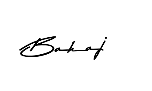 Design your own signature with our free online signature maker. With this signature software, you can create a handwritten (Asem Kandis PERSONAL USE) signature for name Bahaj. Bahaj signature style 9 images and pictures png