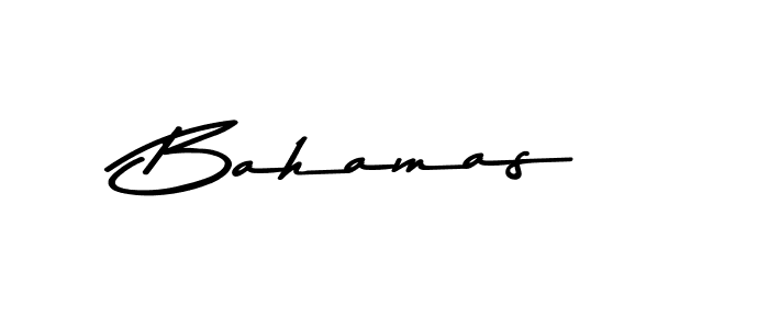How to make Bahamas signature? Asem Kandis PERSONAL USE is a professional autograph style. Create handwritten signature for Bahamas name. Bahamas signature style 9 images and pictures png
