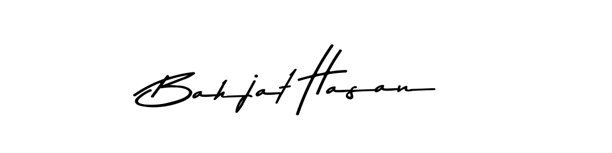 Also You can easily find your signature by using the search form. We will create Bahjat Hasan name handwritten signature images for you free of cost using Asem Kandis PERSONAL USE sign style. Bahjat Hasan signature style 9 images and pictures png