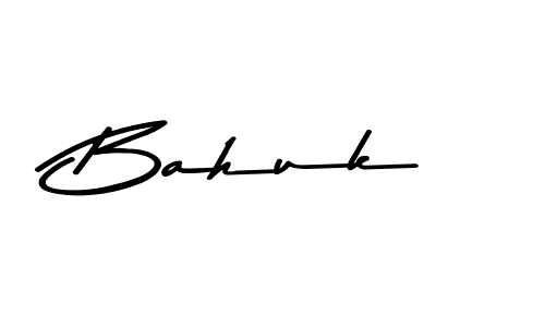 Make a beautiful signature design for name Bahuk. Use this online signature maker to create a handwritten signature for free. Bahuk signature style 9 images and pictures png