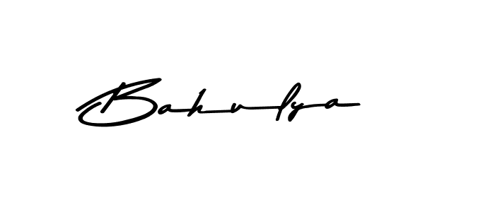 Create a beautiful signature design for name Bahulya. With this signature (Asem Kandis PERSONAL USE) fonts, you can make a handwritten signature for free. Bahulya signature style 9 images and pictures png