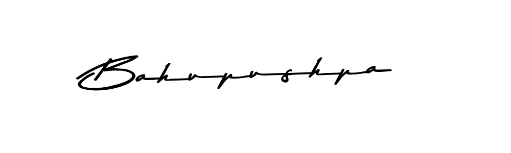 Use a signature maker to create a handwritten signature online. With this signature software, you can design (Asem Kandis PERSONAL USE) your own signature for name Bahupushpa. Bahupushpa signature style 9 images and pictures png