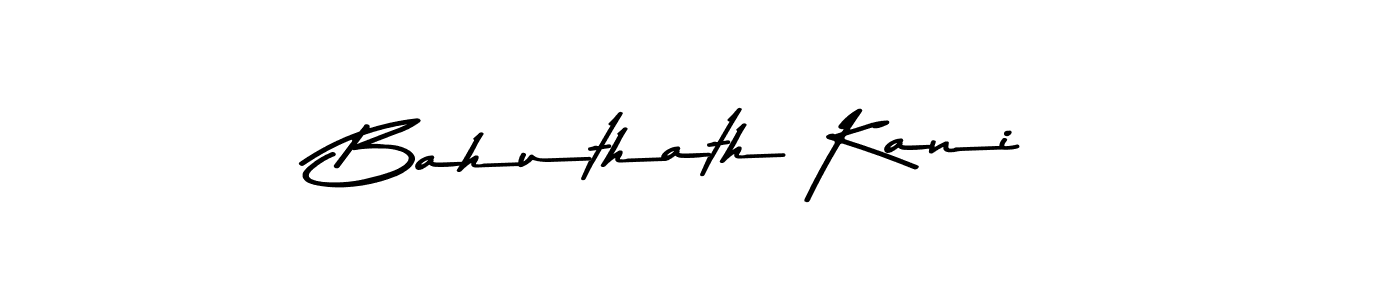 Best and Professional Signature Style for Bahuthath Kani. Asem Kandis PERSONAL USE Best Signature Style Collection. Bahuthath Kani signature style 9 images and pictures png