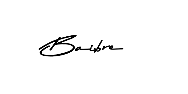 Make a beautiful signature design for name Baibre. With this signature (Asem Kandis PERSONAL USE) style, you can create a handwritten signature for free. Baibre signature style 9 images and pictures png