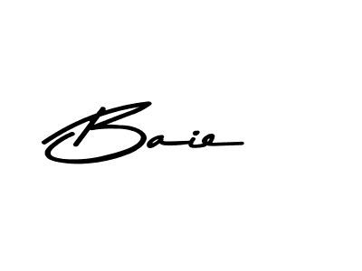 You should practise on your own different ways (Asem Kandis PERSONAL USE) to write your name (Baie) in signature. don't let someone else do it for you. Baie signature style 9 images and pictures png