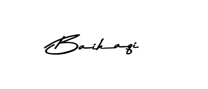 Baihaqi stylish signature style. Best Handwritten Sign (Asem Kandis PERSONAL USE) for my name. Handwritten Signature Collection Ideas for my name Baihaqi. Baihaqi signature style 9 images and pictures png