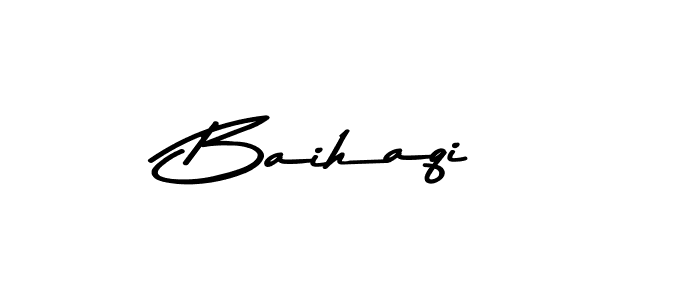 You can use this online signature creator to create a handwritten signature for the name Baihaqi. This is the best online autograph maker. Baihaqi signature style 9 images and pictures png