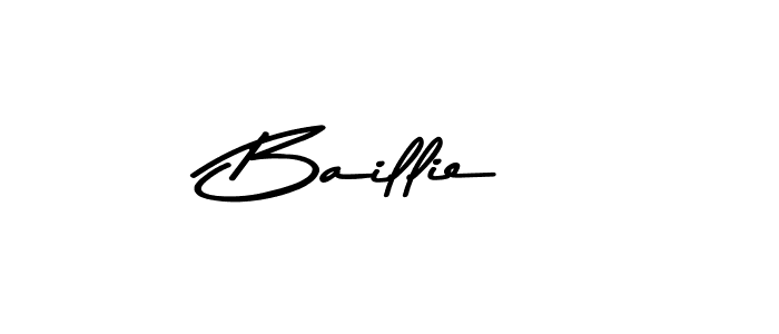 Also we have Baillie name is the best signature style. Create professional handwritten signature collection using Asem Kandis PERSONAL USE autograph style. Baillie signature style 9 images and pictures png