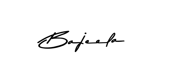 Bajeela stylish signature style. Best Handwritten Sign (Asem Kandis PERSONAL USE) for my name. Handwritten Signature Collection Ideas for my name Bajeela. Bajeela signature style 9 images and pictures png