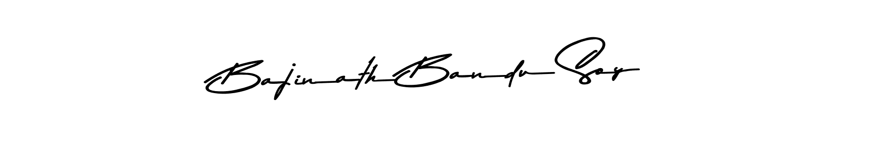 How to make Bajinath Bandu Soy signature? Asem Kandis PERSONAL USE is a professional autograph style. Create handwritten signature for Bajinath Bandu Soy name. Bajinath Bandu Soy signature style 9 images and pictures png