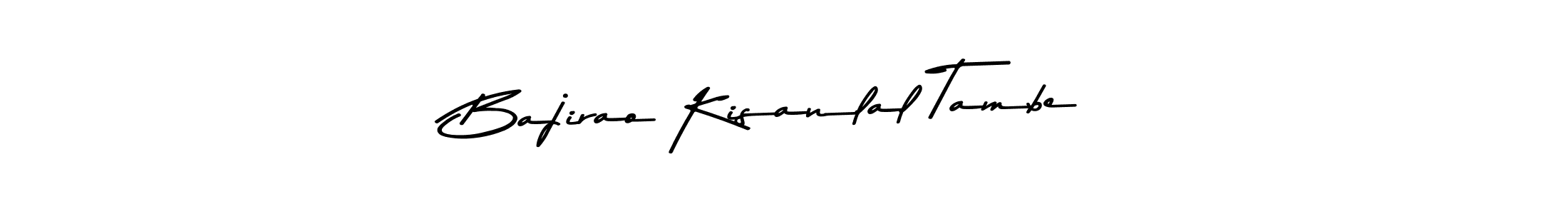 How to make Bajirao Kisanlal Tambe signature? Asem Kandis PERSONAL USE is a professional autograph style. Create handwritten signature for Bajirao Kisanlal Tambe name. Bajirao Kisanlal Tambe signature style 9 images and pictures png
