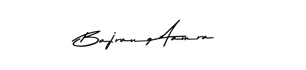 Make a beautiful signature design for name Bajrang Aamra. With this signature (Asem Kandis PERSONAL USE) style, you can create a handwritten signature for free. Bajrang Aamra signature style 9 images and pictures png