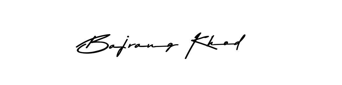 How to make Bajrang Khod signature? Asem Kandis PERSONAL USE is a professional autograph style. Create handwritten signature for Bajrang Khod name. Bajrang Khod signature style 9 images and pictures png