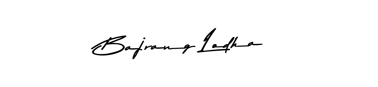 How to make Bajrang Lodha signature? Asem Kandis PERSONAL USE is a professional autograph style. Create handwritten signature for Bajrang Lodha name. Bajrang Lodha signature style 9 images and pictures png