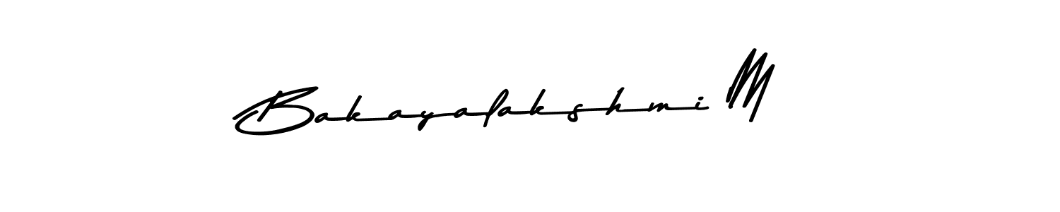 Here are the top 10 professional signature styles for the name Bakayalakshmi M. These are the best autograph styles you can use for your name. Bakayalakshmi M signature style 9 images and pictures png