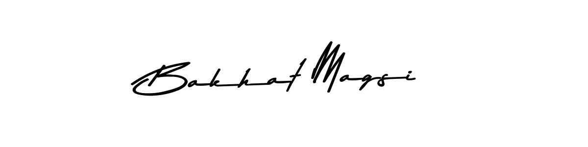 Also we have Bakhat Magsi name is the best signature style. Create professional handwritten signature collection using Asem Kandis PERSONAL USE autograph style. Bakhat Magsi signature style 9 images and pictures png