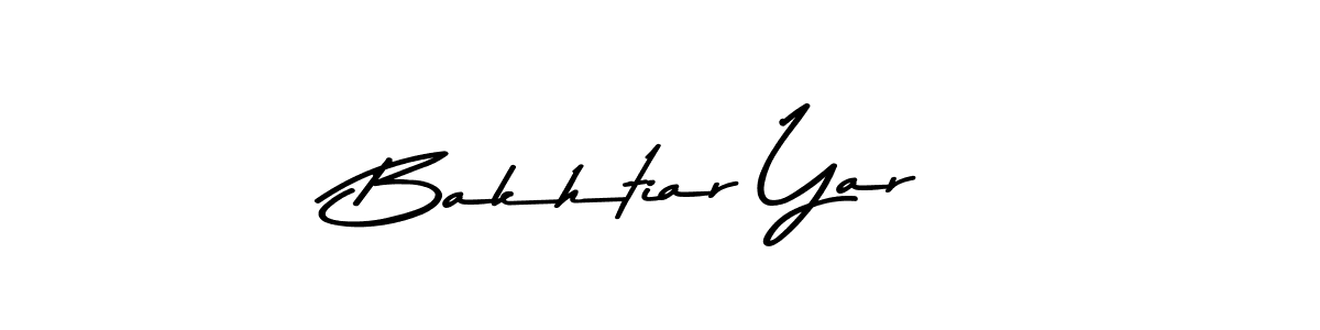Use a signature maker to create a handwritten signature online. With this signature software, you can design (Asem Kandis PERSONAL USE) your own signature for name Bakhtiar Yar. Bakhtiar Yar signature style 9 images and pictures png
