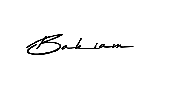 How to make Bakiam signature? Asem Kandis PERSONAL USE is a professional autograph style. Create handwritten signature for Bakiam name. Bakiam signature style 9 images and pictures png