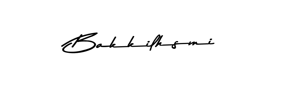 Make a beautiful signature design for name Bakkilhsmi. Use this online signature maker to create a handwritten signature for free. Bakkilhsmi signature style 9 images and pictures png