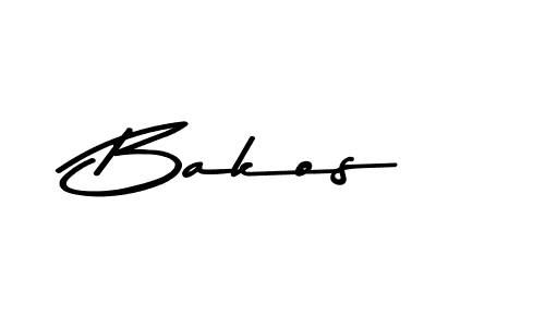 if you are searching for the best signature style for your name Bakos. so please give up your signature search. here we have designed multiple signature styles  using Asem Kandis PERSONAL USE. Bakos signature style 9 images and pictures png