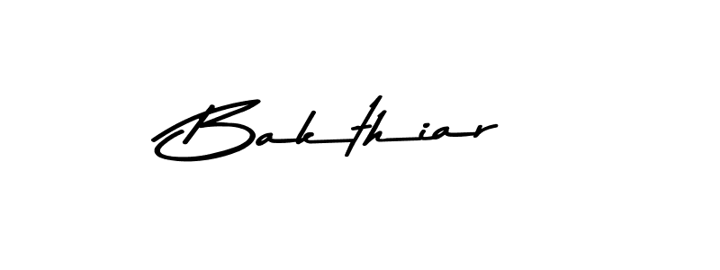 Create a beautiful signature design for name Bakthiar. With this signature (Asem Kandis PERSONAL USE) fonts, you can make a handwritten signature for free. Bakthiar signature style 9 images and pictures png