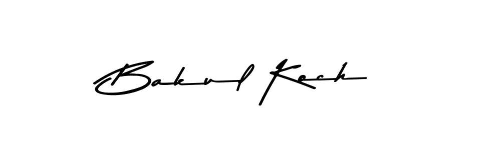 The best way (Asem Kandis PERSONAL USE) to make a short signature is to pick only two or three words in your name. The name Bakul Koch include a total of six letters. For converting this name. Bakul Koch signature style 9 images and pictures png