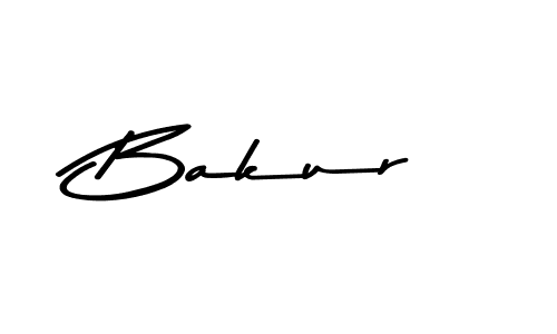 Make a beautiful signature design for name Bakur. With this signature (Asem Kandis PERSONAL USE) style, you can create a handwritten signature for free. Bakur signature style 9 images and pictures png