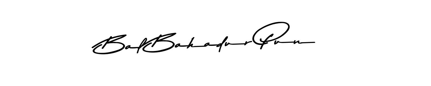 Bal Bahadur Pun stylish signature style. Best Handwritten Sign (Asem Kandis PERSONAL USE) for my name. Handwritten Signature Collection Ideas for my name Bal Bahadur Pun. Bal Bahadur Pun signature style 9 images and pictures png
