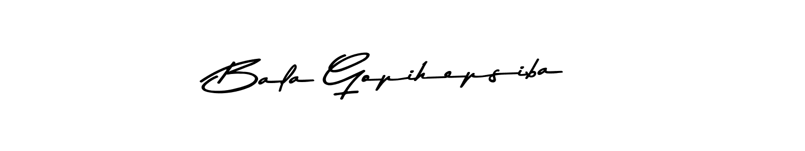 You should practise on your own different ways (Asem Kandis PERSONAL USE) to write your name (Bala Gopihepsiba) in signature. don't let someone else do it for you. Bala Gopihepsiba signature style 9 images and pictures png