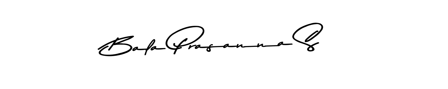 You should practise on your own different ways (Asem Kandis PERSONAL USE) to write your name (Bala Prasanna S) in signature. don't let someone else do it for you. Bala Prasanna S signature style 9 images and pictures png