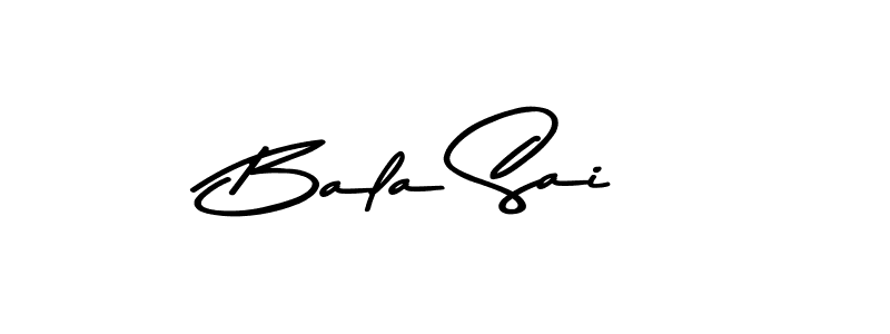 How to make Bala Sai name signature. Use Asem Kandis PERSONAL USE style for creating short signs online. This is the latest handwritten sign. Bala Sai signature style 9 images and pictures png