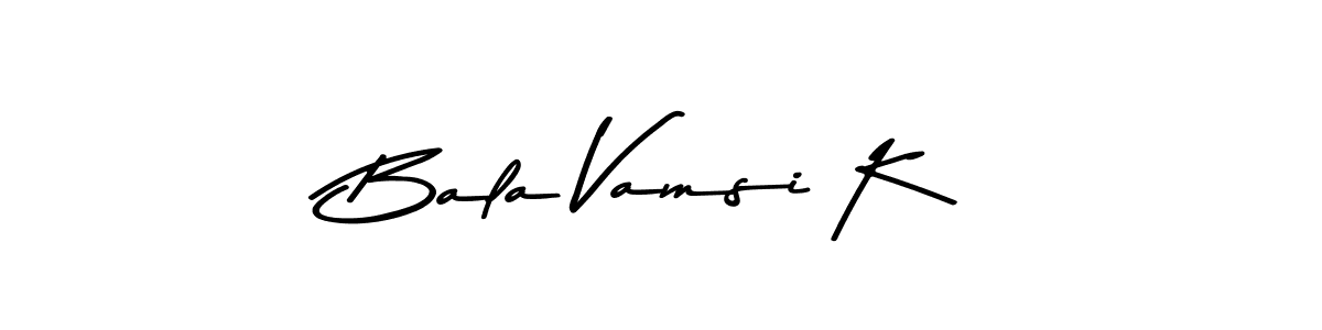 if you are searching for the best signature style for your name Bala Vamsi K. so please give up your signature search. here we have designed multiple signature styles  using Asem Kandis PERSONAL USE. Bala Vamsi K signature style 9 images and pictures png