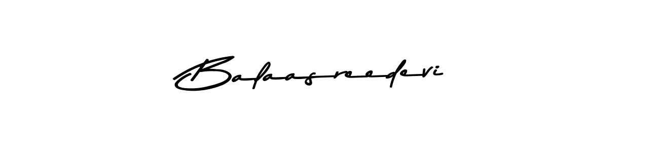 Create a beautiful signature design for name Balaasreedevi. With this signature (Asem Kandis PERSONAL USE) fonts, you can make a handwritten signature for free. Balaasreedevi signature style 9 images and pictures png