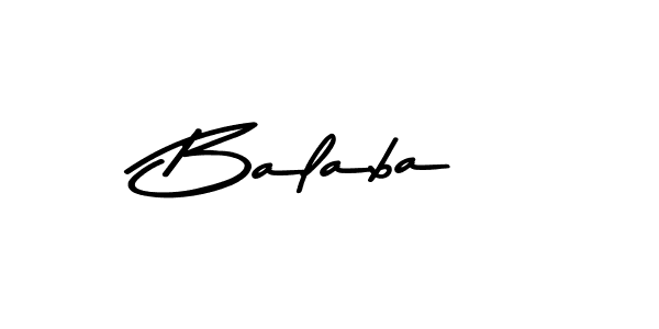 How to make Balaba name signature. Use Asem Kandis PERSONAL USE style for creating short signs online. This is the latest handwritten sign. Balaba signature style 9 images and pictures png