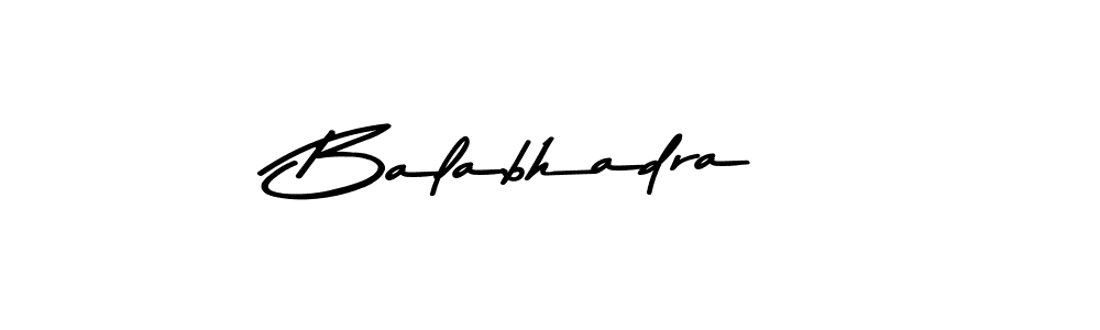 Create a beautiful signature design for name Balabhadra. With this signature (Asem Kandis PERSONAL USE) fonts, you can make a handwritten signature for free. Balabhadra signature style 9 images and pictures png