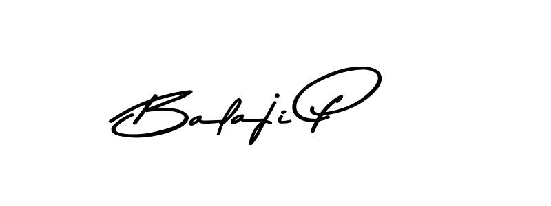 How to make Balaji P signature? Asem Kandis PERSONAL USE is a professional autograph style. Create handwritten signature for Balaji P name. Balaji P signature style 9 images and pictures png