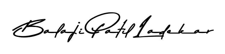 Once you've used our free online signature maker to create your best signature Asem Kandis PERSONAL USE style, it's time to enjoy signing your documents with Balaji Patil Ladekar name. Balaji Patil Ladekar signature style 9 images and pictures png