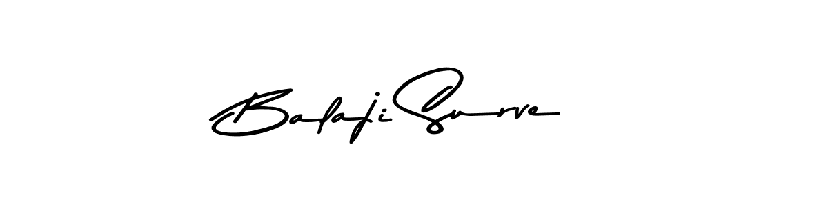 Make a beautiful signature design for name Balaji Surve. With this signature (Asem Kandis PERSONAL USE) style, you can create a handwritten signature for free. Balaji Surve signature style 9 images and pictures png