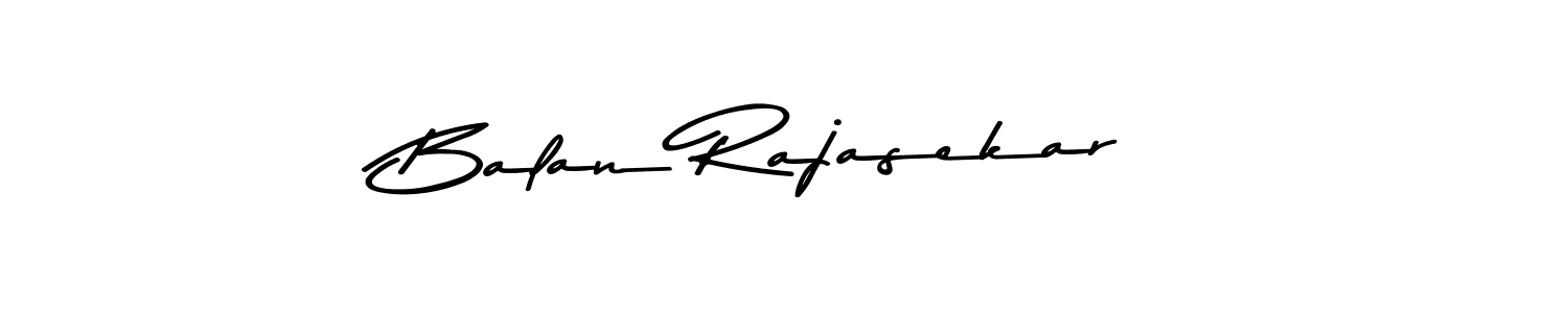 Use a signature maker to create a handwritten signature online. With this signature software, you can design (Asem Kandis PERSONAL USE) your own signature for name Balan Rajasekar. Balan Rajasekar signature style 9 images and pictures png