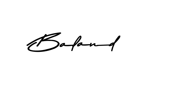 Similarly Asem Kandis PERSONAL USE is the best handwritten signature design. Signature creator online .You can use it as an online autograph creator for name Baland. Baland signature style 9 images and pictures png