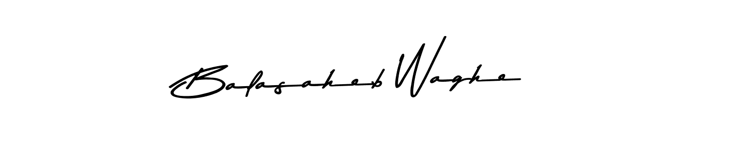 How to make Balasaheb Waghe name signature. Use Asem Kandis PERSONAL USE style for creating short signs online. This is the latest handwritten sign. Balasaheb Waghe signature style 9 images and pictures png
