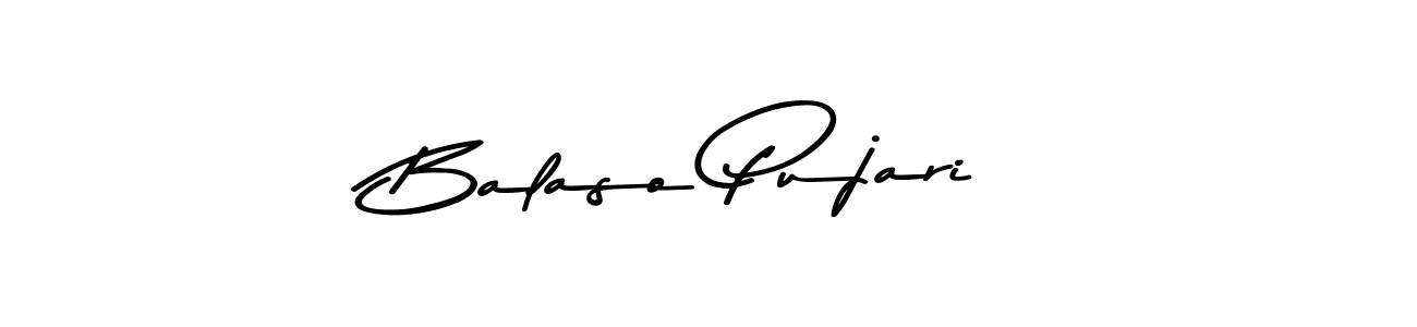 How to Draw Balaso Pujari signature style? Asem Kandis PERSONAL USE is a latest design signature styles for name Balaso Pujari. Balaso Pujari signature style 9 images and pictures png