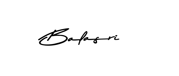 Create a beautiful signature design for name Balasri. With this signature (Asem Kandis PERSONAL USE) fonts, you can make a handwritten signature for free. Balasri signature style 9 images and pictures png