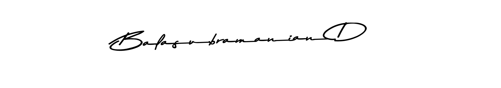 The best way (Asem Kandis PERSONAL USE) to make a short signature is to pick only two or three words in your name. The name Balasubramanian D include a total of six letters. For converting this name. Balasubramanian D signature style 9 images and pictures png