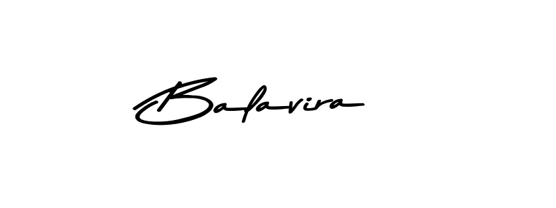 How to make Balavira signature? Asem Kandis PERSONAL USE is a professional autograph style. Create handwritten signature for Balavira name. Balavira signature style 9 images and pictures png