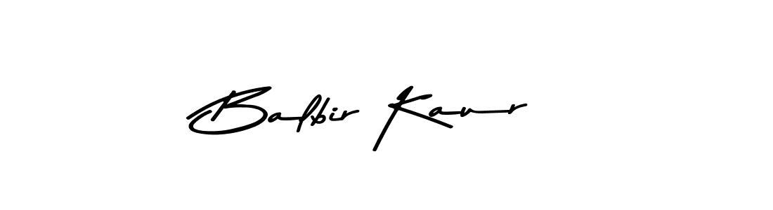 How to make Balbir Kaur name signature. Use Asem Kandis PERSONAL USE style for creating short signs online. This is the latest handwritten sign. Balbir Kaur signature style 9 images and pictures png