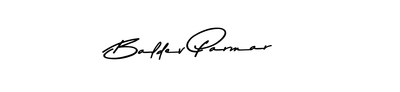 Design your own signature with our free online signature maker. With this signature software, you can create a handwritten (Asem Kandis PERSONAL USE) signature for name Baldev Parmar. Baldev Parmar signature style 9 images and pictures png