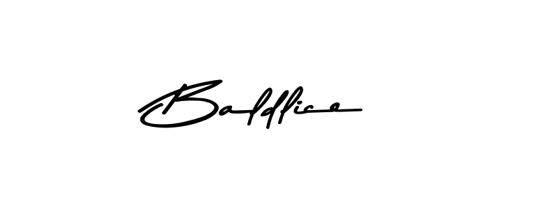 Use a signature maker to create a handwritten signature online. With this signature software, you can design (Asem Kandis PERSONAL USE) your own signature for name Baldlice. Baldlice signature style 9 images and pictures png