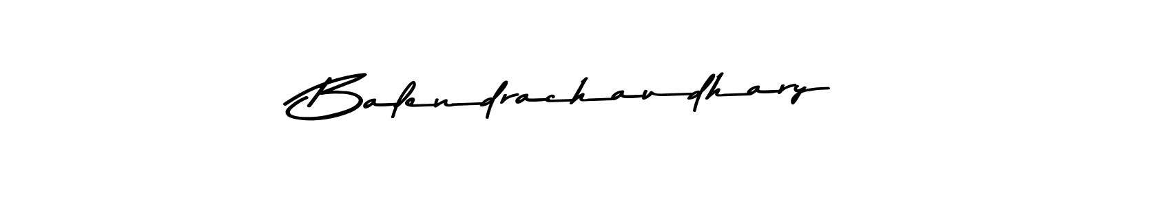 Use a signature maker to create a handwritten signature online. With this signature software, you can design (Asem Kandis PERSONAL USE) your own signature for name Balendrachaudhary. Balendrachaudhary signature style 9 images and pictures png