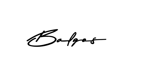 How to make Balgos signature? Asem Kandis PERSONAL USE is a professional autograph style. Create handwritten signature for Balgos name. Balgos signature style 9 images and pictures png